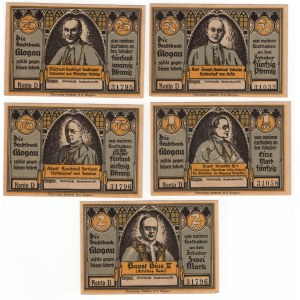 Glogow (Glogau) - set of 5 pieces