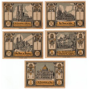 Glogow (Glogau) - set of 5 pieces