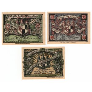 Glogow (Glogau) - set of 3 pieces