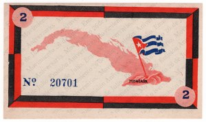 Kuba, 2 pesos 1958