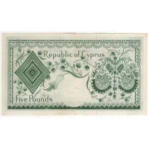 Cypr, 5 pounds 1961