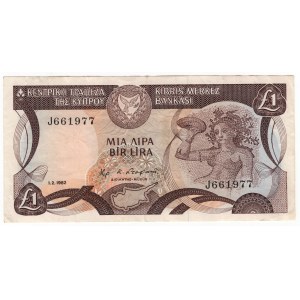 Cypr, 1 pound 1982