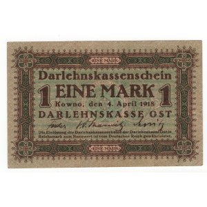 Kowno, 1 marka 1918, seria B