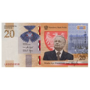 Poland, Third Republic, It's Worth Being Polish, 20 zloty 2021, LK series