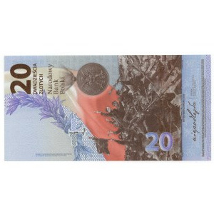 Polska, III RP, 100-lecie Bitwy Warszawskiej 20 złotych 2020, seria RP