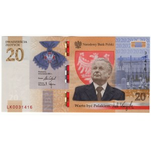 Poland, Third Republic, It's Worth Being Polish, 20 zloty 2021, LK series