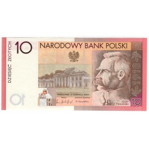 Poland, Third Republic, 90th Anniversary of Regaining Independence, 10 gold 2008, ON series