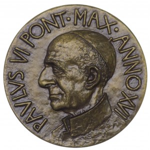 Medal, Paweł VI, anno XVI - MANE NOBISCUM DOMINE