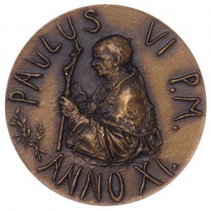 Medal, Paul VI, anno XI, 1973 -Opus Lelli Scorzelli