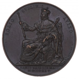Medal, Carolus X Rex Franciae