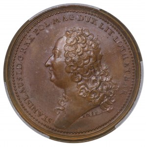 Stanislaw Leszczynski, Nancy Medal 1755