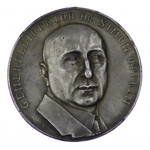 Medal, Generaldirektor Dr.Simon Opole, 1932 - rare