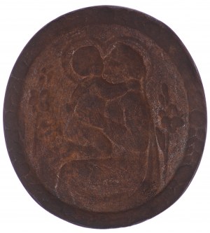 Jednostranná medaila odliata z bronzu od Jana Wysockého
