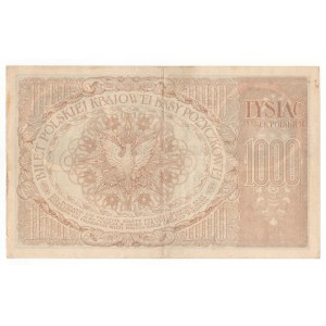 Polsko, 1 000 polských marek 1919, série ZS