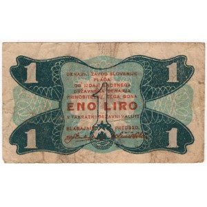 Słowenia, 1 lira 1944