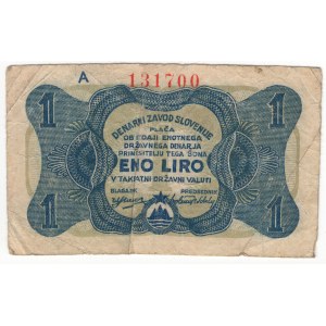 Slovenia, 1 lira 1944