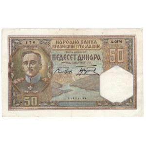 Jugoslavia, 50 dinari 1931