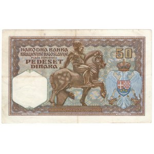 Jugoslavia, 50 dinari 1931