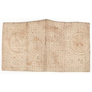 Francja, asygnata 25 sols 1792