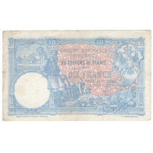 Serbia, 10 dinar 1893