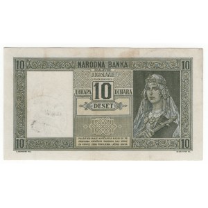 Yugoslavia, 10 dinar 1939