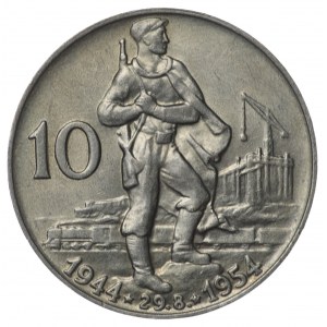 Czechoslovakia, 10 crowns 1954