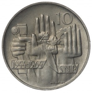 Czechosłowacja, 10 koron 1964