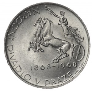 Tchécoslovaquie, 10 couronnes 1968