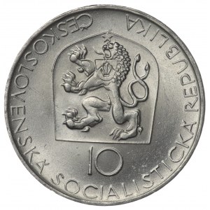 Tchécoslovaquie, 10 couronnes 1968