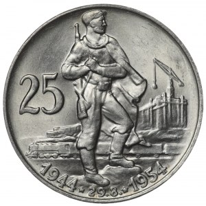 Czechosłowacja, 25 koron 1954