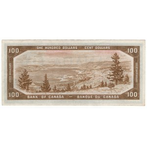 Kanada, 100 dolarów 1954, podpisy Beattie & Coyne