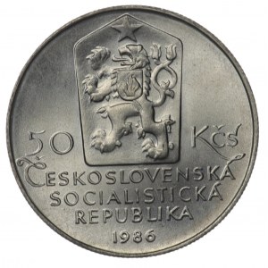 Cecoslovacchia, 50 corone 1986