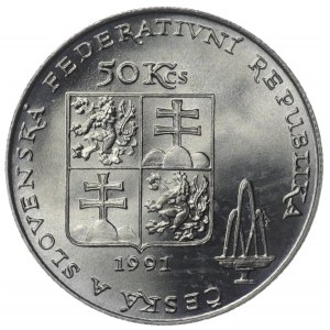 Czechoslovakia, 50 crowns 1991