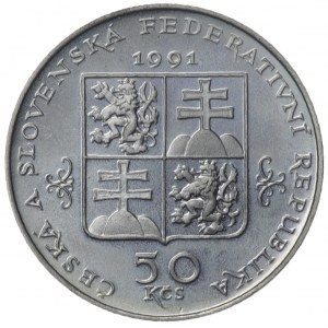 Czechoslovakia, 50 crowns 1991