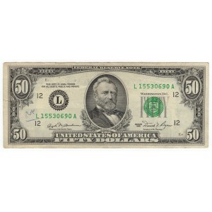 United States of America, $50 1981