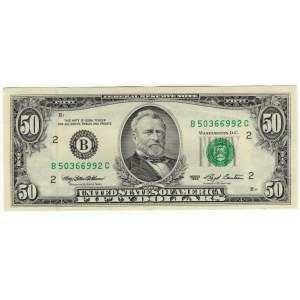 United States of America, $50 1993