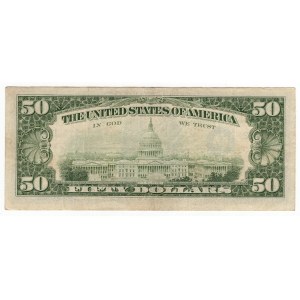 United States of America, $50 1985