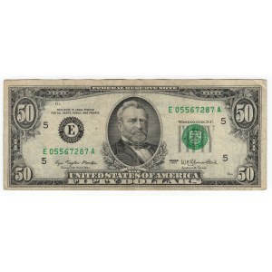 États-Unis d'Amérique, 50 dollars 1977