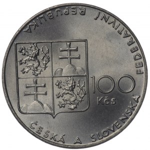 Tchécoslovaquie, 100 couronnes 1990