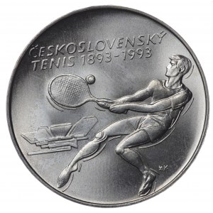 Czechoslovakia, 500 crowns 1993 - Czechoslovak Tennis