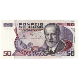 Austria, 50 schilling 1986