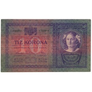 Austria, Austrowęgry, 10 koron 1904