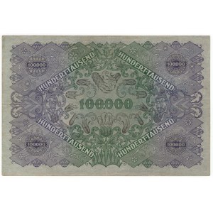 Austria, Austrowęgry, 100 000 koron 1922
