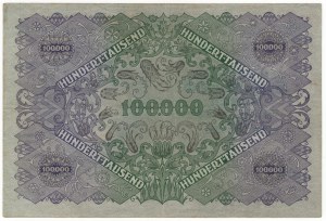 Austria, Austria-Hungary, 100,000 crowns 1922