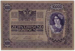 Austria, Austria-Hungary, 10,000 crowns 1918