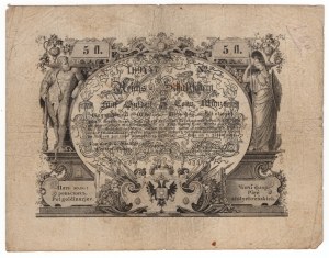 Austria, 5 guldenów / 5 złotych reńskich 1851 - rzadki