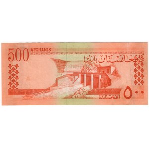 Afganistan, 500 afghanis 1961