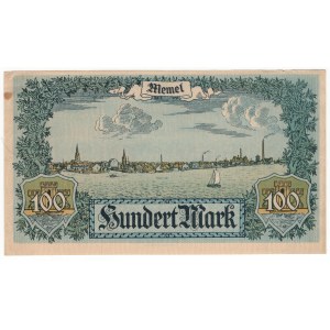 Litwa, Memel, 100 mark 1922