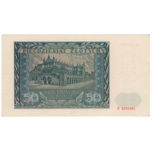 Poland, 50 zloty 1941, E series
