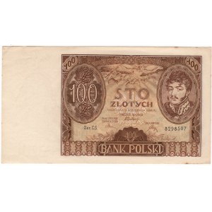 Poland, 100 zloty 1934, CS series